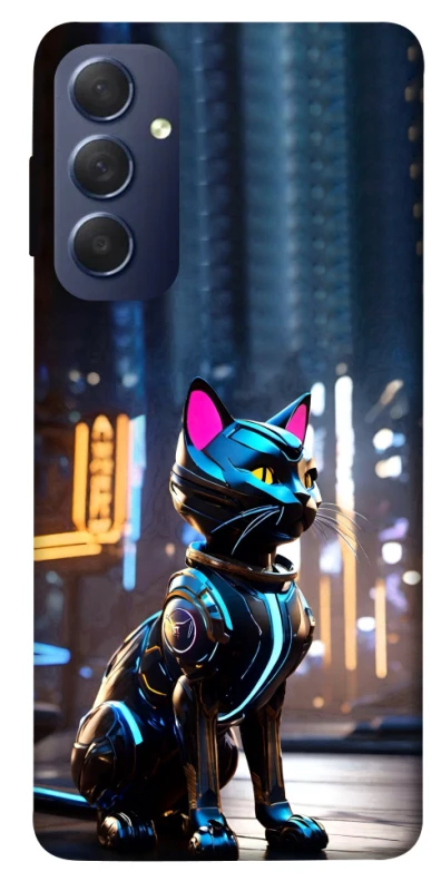 Чохол на Samsung Galaxy M54 5G Cyber cat фото 1 з 1