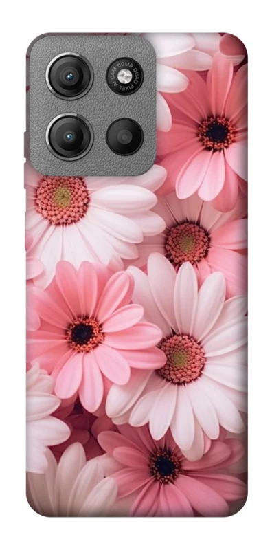 Чехол на Motorola Moto G15 Power Розовые цветы v2 фото 1 из 1