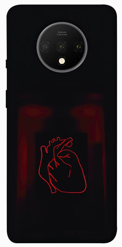 Чохол на OnePlus 7T Червоне серце фото 1 з 1