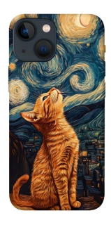 Чохол на Apple iPhone 13 mini (5.4") van gogh cat фото 1 з 1