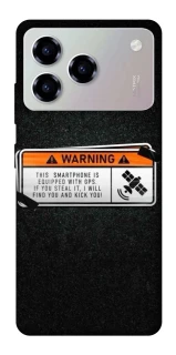 Чохол на ZTE Blade A76 Warning фото 1 з 1