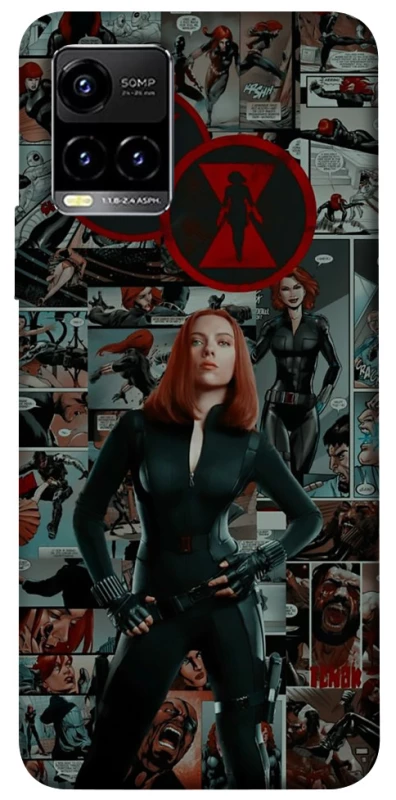 Чохол на Vivo Y21 / Y33s Black Widow фото 1 з 1