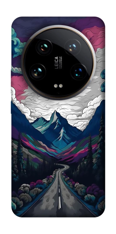 Чохол на Xiaomi 14 Ultra Намальовані гори фото 1 з 1