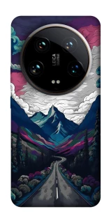 Чехол на Xiaomi 14 Ultra Нарисованные горы фото 1 из 1