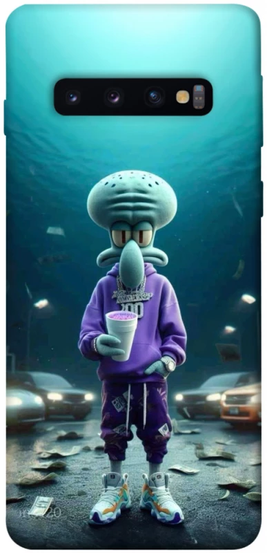 Чохол на Samsung Galaxy S10 Сквідвард фото 1 з 1