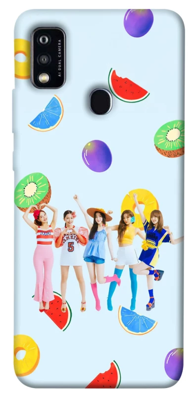 Чехол на ZTE Blade A51 RED VELVET v2 фото 1 из 1