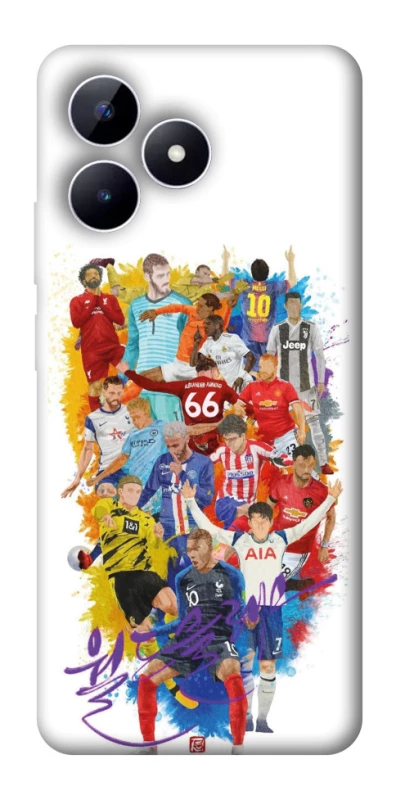Чехол на Realme Note 50 5G Football Abstract v2 фото 1 из 1