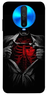Чохол на Xiaomi Poco X2 Skeleton Heart фото 1 з 1