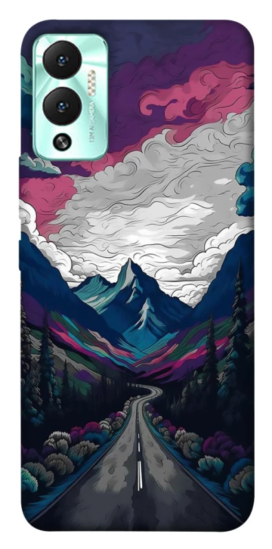 Чохол на Infinix Hot 12 Play Намальовані гори фото 1 з 1