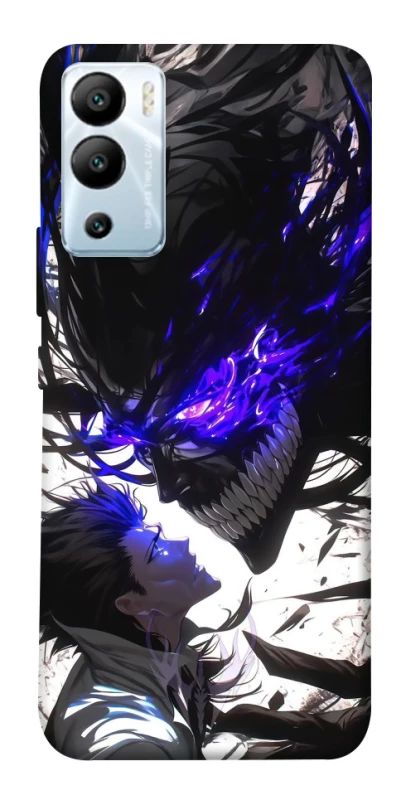 Чохол на Infinix Hot 12i Black soul anime фото 1 з 1