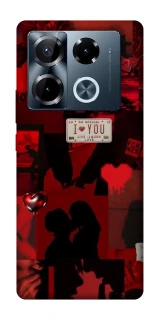 Чехол на Infinix Note 40 Pro 4G Love collage ver.2 фото 1 из 1