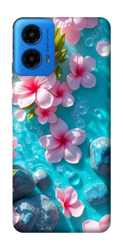 Чохол на Motorola Moto G45 Flowers v19 фото 1 з 1