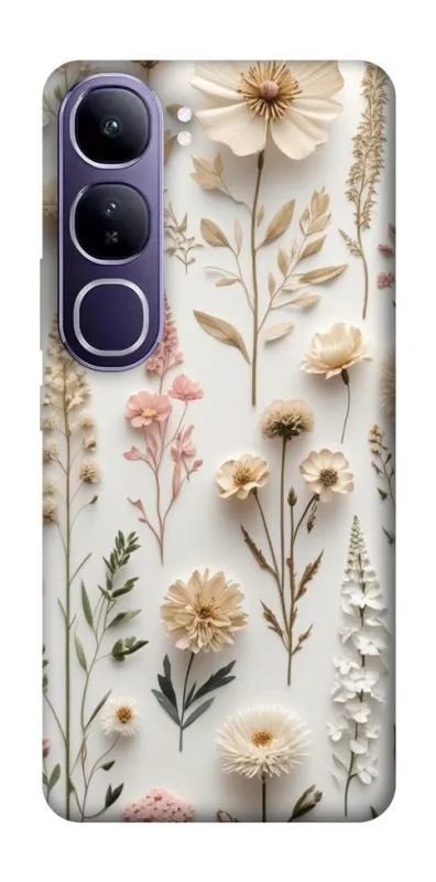 Чехол на Vivo Y300 Floral design ver.1 фото 1 из 1