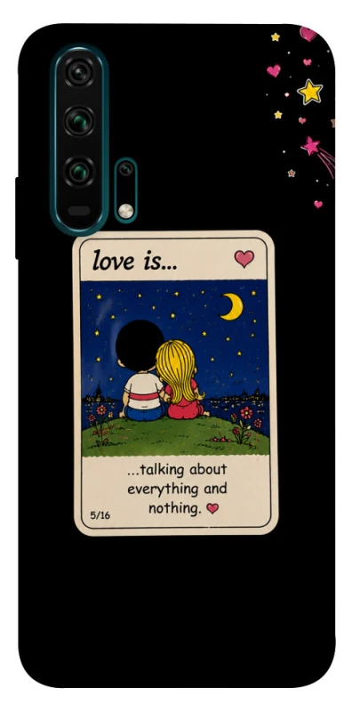 Чохол на Huawei Honor 20 Pro Love is ver.6 фото 1 з 1