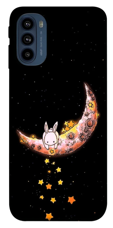 Чохол на Motorola Moto G41 Moon rabbit фото 1 з 1