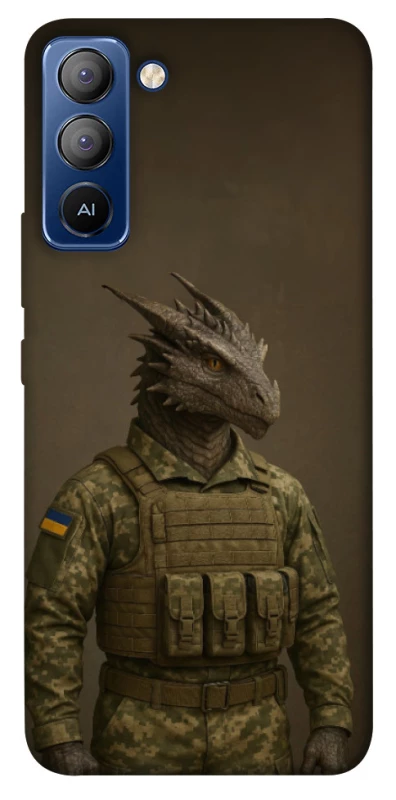 Чехол на TECNO Pop 5 LTE Дракон защитник фото 1 из 1