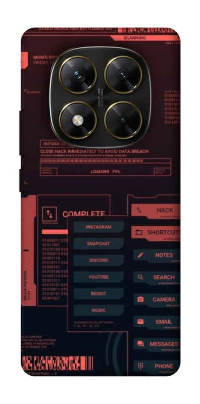 Чехол на Xiaomi Poco X7 Attention фото 1 из 1