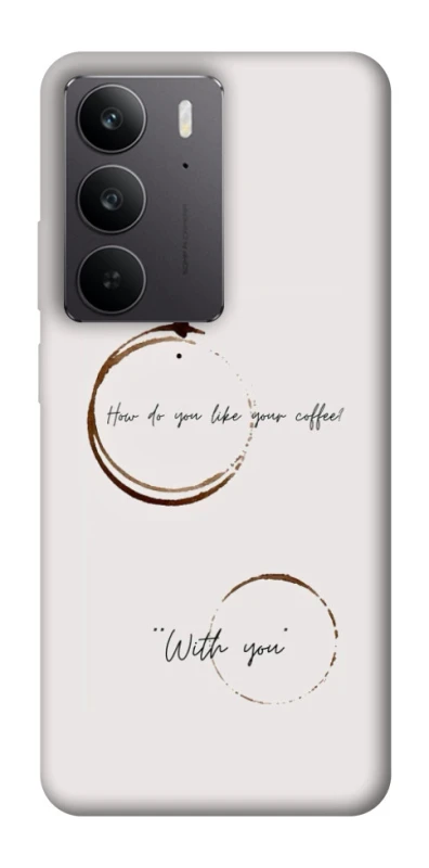 Чехол на Realme C75 Coffee with you фото 1 из 1