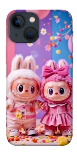 Чехол на Apple iPhone 13 mini (5.4") Labubu twins ver.2 фото 1 из 1