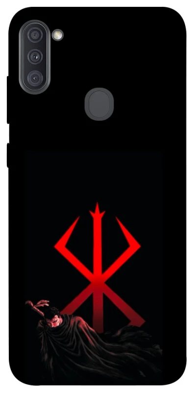 Чохол на Samsung Galaxy A11 Berserk Red Logo фото 1 з 1