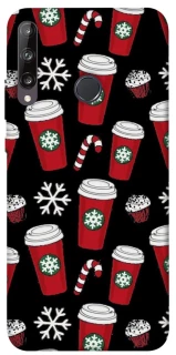 Чехол на Huawei P40 Lite E Новогодний v40 фото 1 из 1