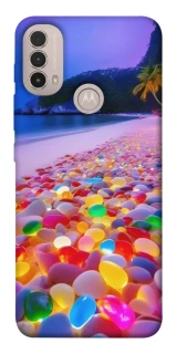 Чохол на Motorola Moto E40 Каміння світиться на березі фото 1 з 1