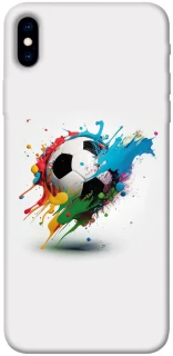 Чехол на Apple iPhone XS Max (6.5") Football Ball ver3 фото 1 из 1