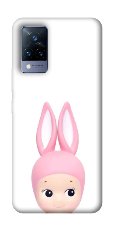 Чехол на Vivo V21 Minimal Bunny Peek фото 1 из 1