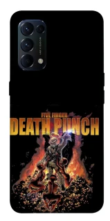 Чохол на Oppo Reno 5 4G Five finger death punch фото 1 з 1