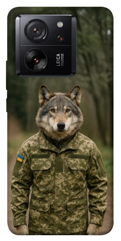 Чохол на Xiaomi 13T Pro Вовк захисник фото 1 з 1
