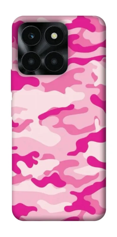 Чехол на Huawei Honor X6a camouflage pink фото 1 из 1