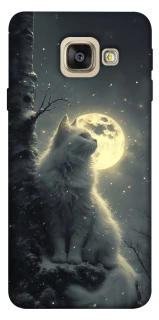 Чохол на Samsung A520 Galaxy A5 (2017) Кіт під місяцем фото 1 з 1