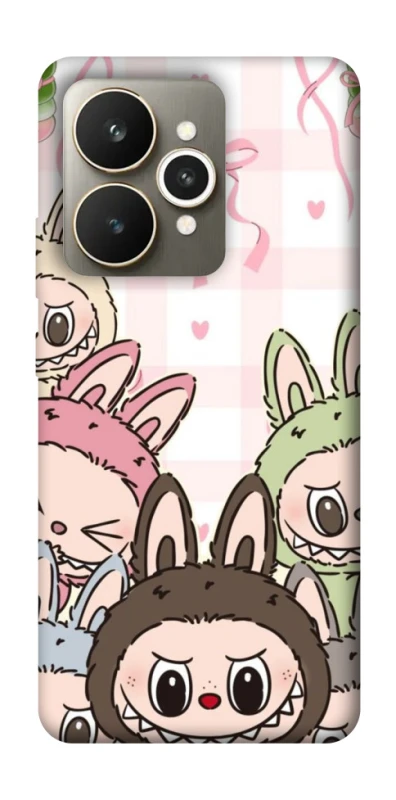 Чохол на Realme 15 All Labubu 2 фото 1 з 1