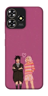 Чохол на ZTE Blade A73 4G Raven & Rainbow Wednesday фото 1 з 1