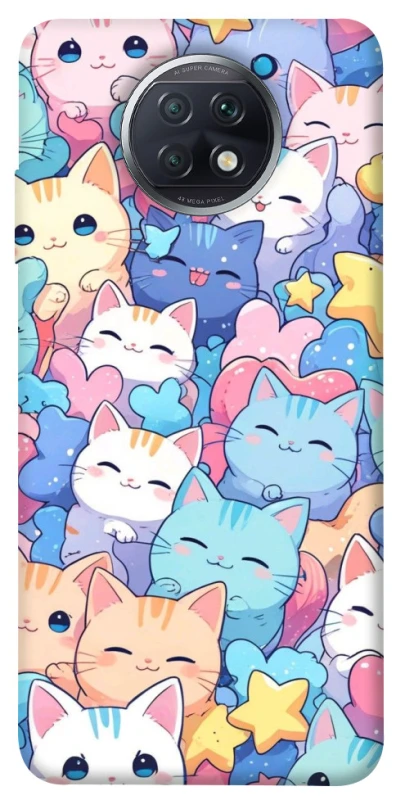 Чохол на Xiaomi Redmi Note 9 5G / Note 9T Funny Kittens ver.3 фото 1 з 1
