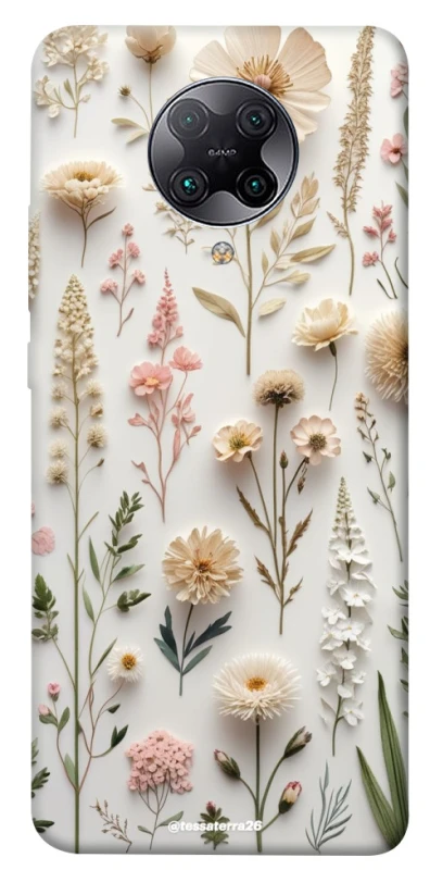 Чохол на Xiaomi Redmi K30 Pro / Poco F2 Pro Floral design ver.1 фото 1 з 1