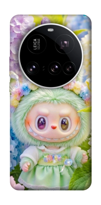 Чохол на Xiaomi 15 Ultra Labubu & Flowers ver.2 фото 1 з 1