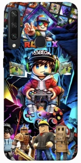 Чехол на Huawei Y6p Roblox collage ver.4 фото 1 из 1