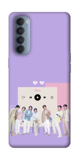 Чехол на Oppo Reno 4 Pro BTS v7 фото 1 из 1