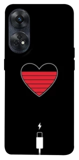 Чехол на Oppo Reno 8T 4G Charge your heart фото 1 из 1