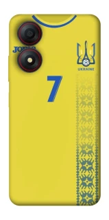 Чохол на ZTE Blade A34 4G UA-Football ver.3 фото 1 з 1