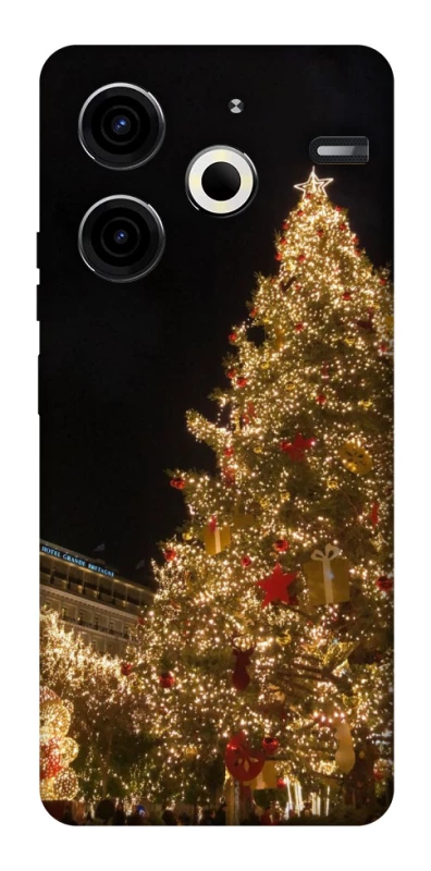 Чохол на TECNO Pova 6 Neo (LI6) Новорічний v34 фото 1 з 1