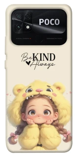 Чохол на Xiaomi Poco C40 Be kind фото 1 з 1