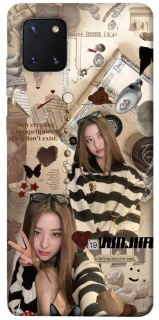 Чехол на Samsung Galaxy Note 10 Lite (A81) Yunjin - LE SSERAFIM фото 1 из 1