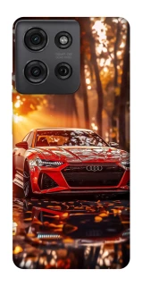 Чехол на Motorola Moto G75 Audi at sunset фото 1 из 1
