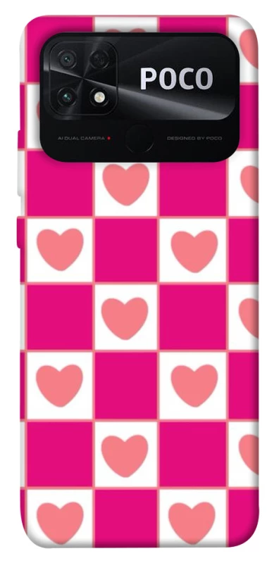 Чехол на Xiaomi Poco C40 Chess heart фото 1 из 1