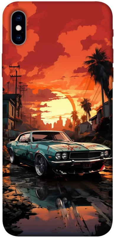 Чохол на Apple iPhone XS Max (6.5") Car at sunset фото 1 з 1