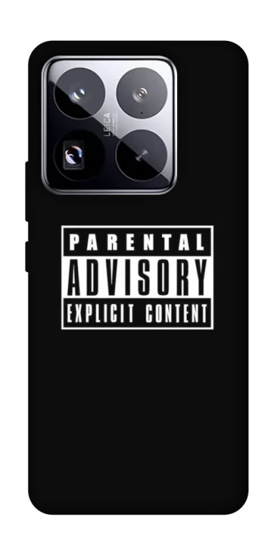Чохол на Xiaomi 15 Pro Parental Advisory Label фото 1 з 1