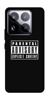 Чехол на Xiaomi 15 Pro Parental Advisory Label фото 1 из 1