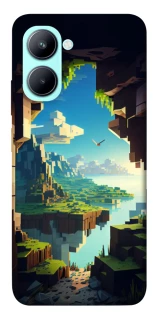 Чехол на Realme C33 Minecraft sunrise фото 1 из 1